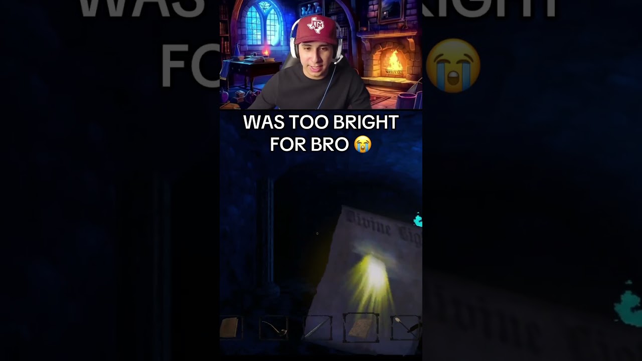 THIS MADE ME BLIND 😭 #gaming #fantasy #wizard #darkfantasy #funny #knight #sword