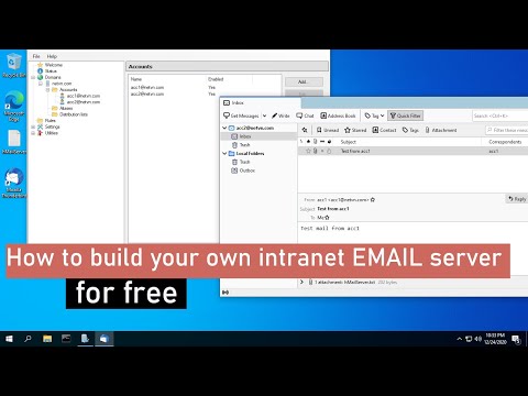 Free | How to build your own intranet EMAIL server