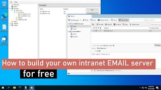 how to create a free email server