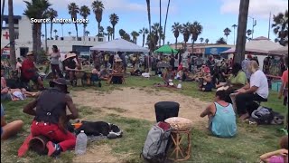 Ocean Beach Residents Feel Disrespected By Crowds Flouting COVID-19 Rules