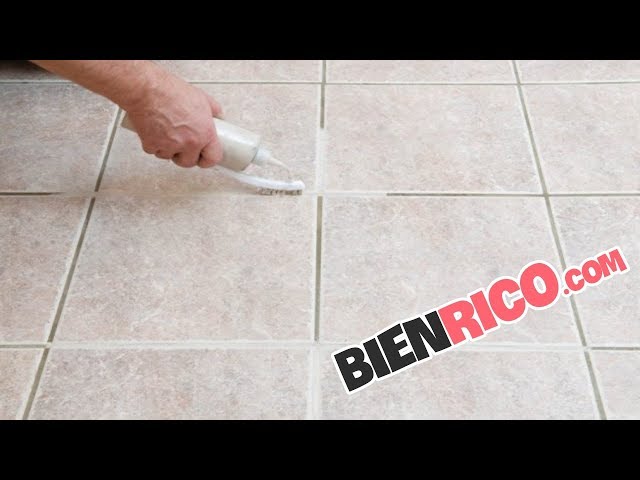 Cómo mantener limpias las juntas blancas del suelo - Pepa Tabero