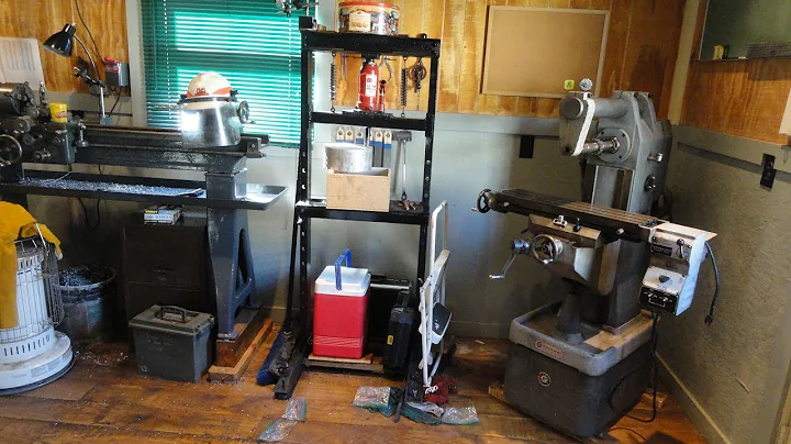 Rockwell Horizontal Mill Rebuild #2 - Motor Mount, Table, Overarm Support