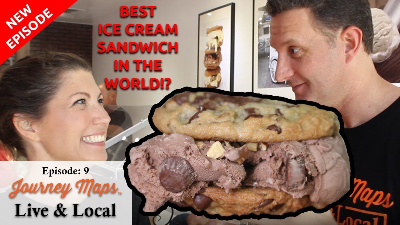 HUGE ICE CREAM SANDWICHES YouTube