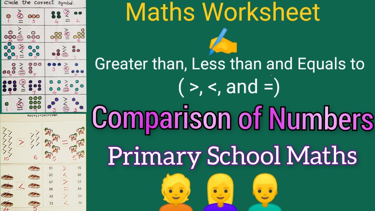 Comparison Symbols Worksheets Comparing Coins And Bills — Printable