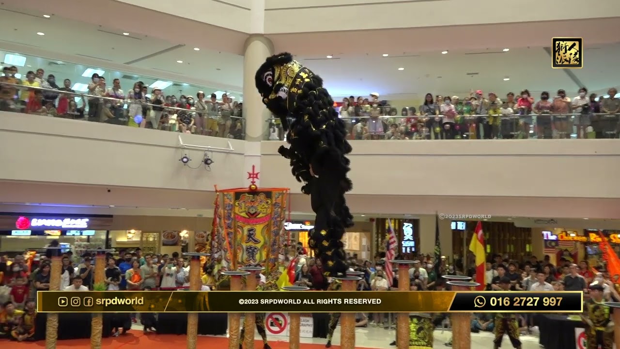 Ipoh Parade High Pole Lion Dance - Rawang Xuan Long 雪州萬撓玄龍體育會