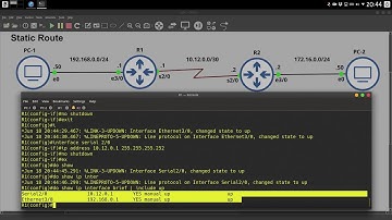Static Route | #CCNA #CCNP #GNS3
