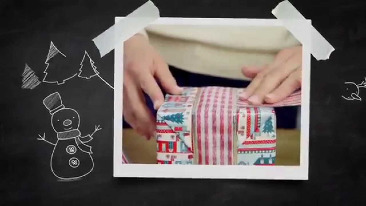 How To Wrap A Christmas Gift YouTube