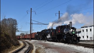 Strasburg Doubleheader with 90 & 89: On the McHugh Winter spectacular!