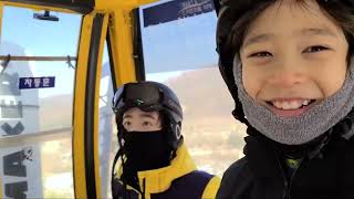 로건 빈센트의 스키에서 보드로 갈아타기  Logan and Vincent at Pheonix Park