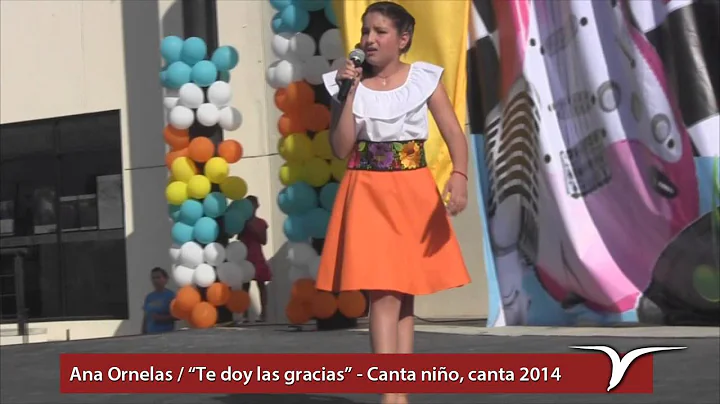 Ana Ornelas Participante del concurso "Canta Nio C...
