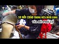 Cháo sườn hàng bồ | Nể chị gái bán 10 Nồi Cháo Trong ½ Buổi Sáng