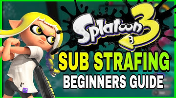 How to SUB-STRAFE Splatoon 3 fast tutorial