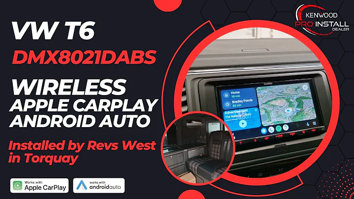 Wireless CarPlay, Android Auto VW T6 Camper Van AV Receiver Upgrade DMX8021DABS