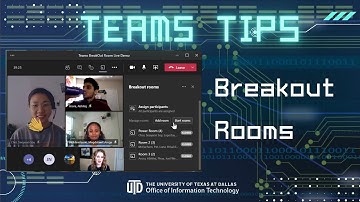Microsoft Teams Breakout Rooms | Quick Tips