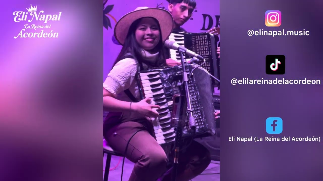 Eli Napal, La Reina del Acordeón en La 36ta Fiesta del Calafate - Tecka