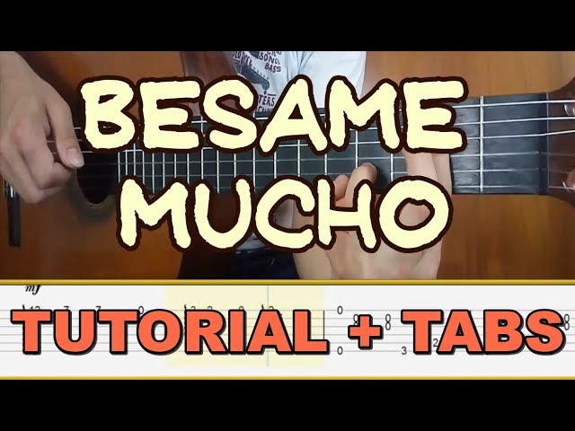 Besame Mucho Chords - Latin Jazz Guitar