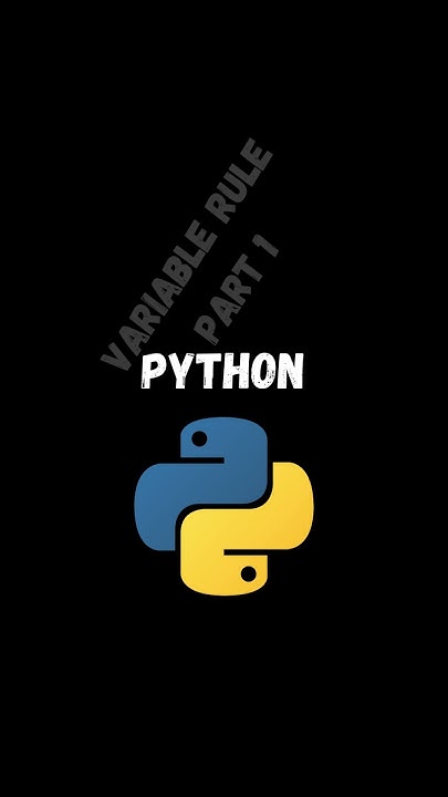 Variable name rule part1 (Python) #students #python #education #shorts ...