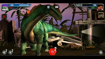Jurassic World The Game  - Gameplay Walkthrough Part  20 | dinosaur fight | dinosaur gaming