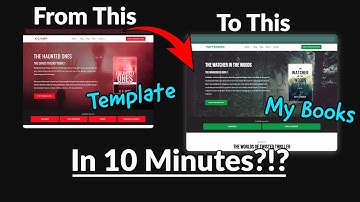 Build An Author Website Home Page in 10 min with AuthorSites?!