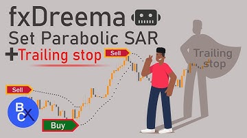 📈How to build a forex robot without coding by fxDreema - Set EA Parabolic SAR + Trailing stop
