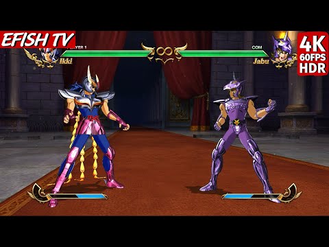 Phoenix Ikki vs Unicorn Jabu (Hardest AI) - Saint Seiya: Soldiers' Soul | 4K 60FPS HDR