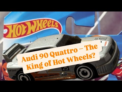 Hot Wheels Audi 90 Quattro – Serie Peak Pursuit 2/10, Scala 1:64, Argento Metallizzato Con Licenza Audi