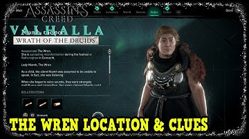 The Wren Location in Wrath of the Druids (AC Valhalla The Wren Location & Clue)