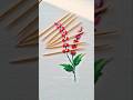 Elegant flower embroidery tricks #shorts #trending #viral #shortsfeed #ytshorts