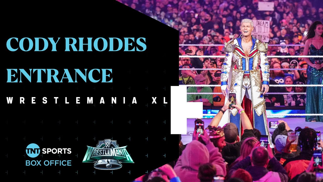 The American Nightmare Cody Rhodes arrive in style at WrestleMania