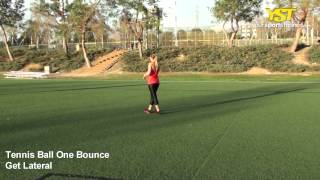 Tennis Ball One Bounce Get Lateral screenshot 2
