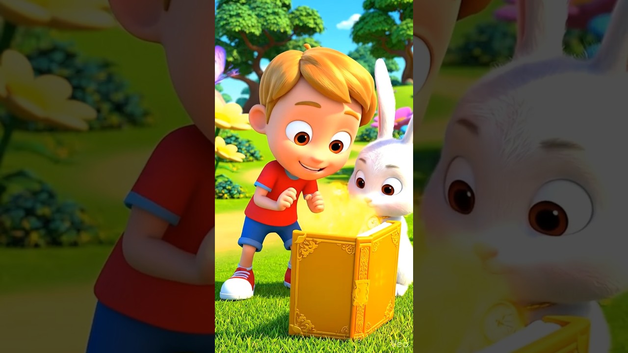 Tommy & The Magic Bunny Found a Secret Book! 🐰📖 | Kids Story Short 