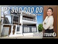 House Tour 21 • A Brand New House with Inside Garden! in Angeles City Pampanga • House and Lot •