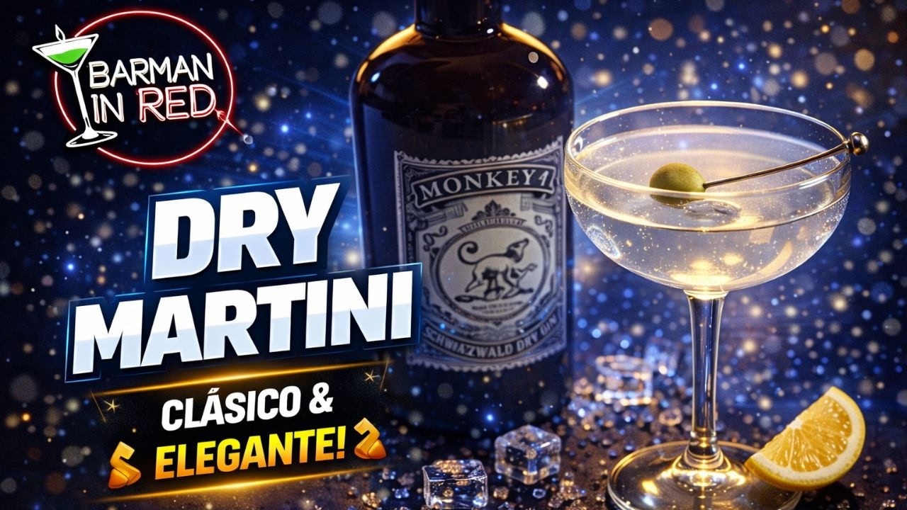🍸 DRY MARTINI: La Receta Original y el Secreto para que sea Perfecto