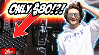 HOW TO GET CUSTOM DIAMOND STITCH FLOORMATS FOR CHEAP!! BEST MOD ON A BUDGET! 2011-2016 SCION tC![4K]