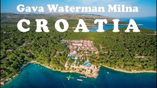 Hotel Gava Waterman Milna Resort & Cottages 4-star #2022 #hotel #4k #beach #waterman #croatia
