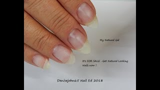 FOR SALE - FAKE Nails that LOOK REAL -- Natural Gel For Sale Again NOW --- WATCH