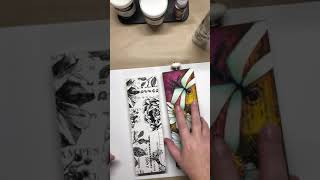 TRACY MOREAU ... Easy Decoupage and paper Background Technique