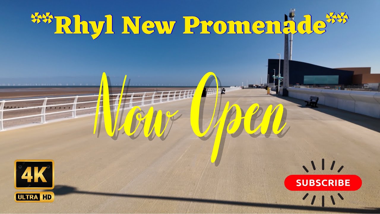 Rhyls NEW Promenade & Marine Lake Walk | 17/08/25 | 