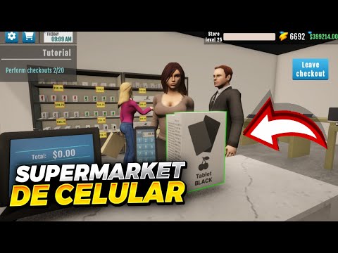 NOVO! SUPERMARKET SIMULATOR DE ELETRÔNICOS PARA CELULAR🔥