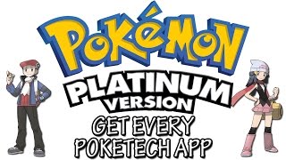 Pokemon Platinum - Get Every Poketech App | Action Replay Codes screenshot 3