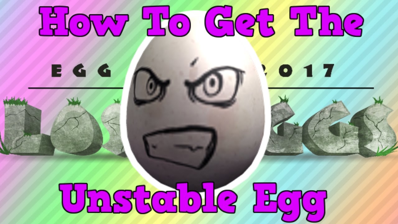 How To Get The Unstable Egg Roblox Egg Hunt 2017 The Lost Eggs Youtube - how to get the unstable egg egg bit roblox egg hunt 2017
