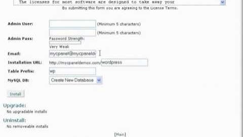 Setup WordPress, Joomla, Opencart and more with Softaculous and cPanel.