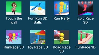 Fun race 3d, run race 3d, epic race 3d, road race 3d, run party, toy race 3d, touch the wall, 2020 screenshot 5