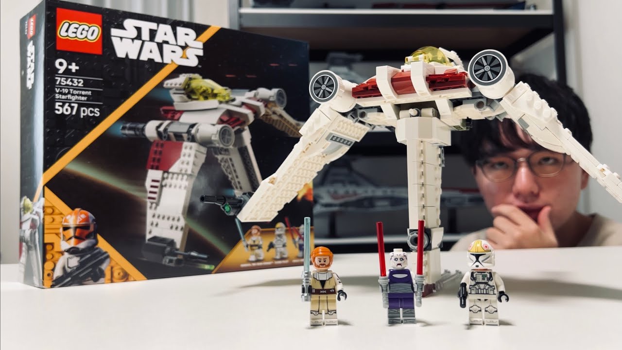 8月新作レビュー第1弾！LEGOスターウォーズ75432V-19トレント スター
