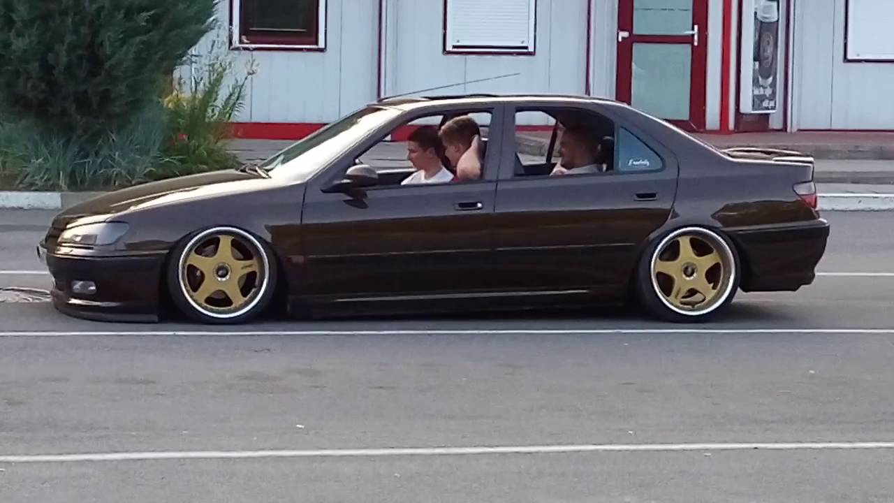 Заниженный тюнинг Пежо 406. Understated tuning Peugeot 406