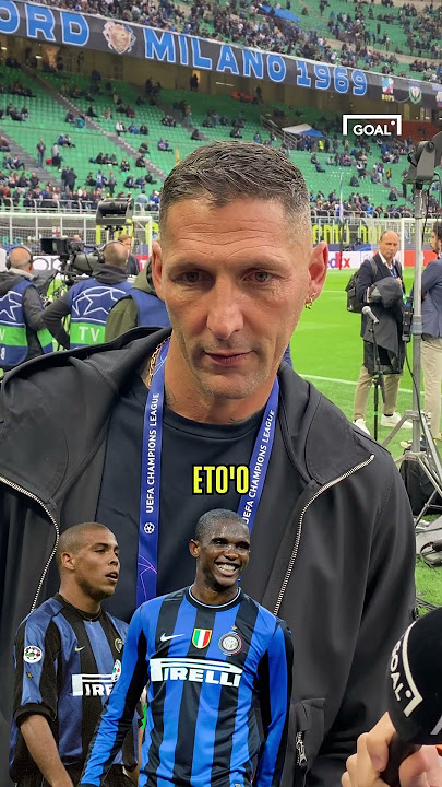 MATERAZZI ranks RONALDO, ETO'O and MILITO 🏆 #shorts