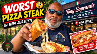 Worst Pizza Steak in New Jersey?! 😳 Tony Soprano’s Ristorante Food Review