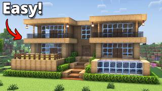 Minecraft: How to Build a Starter Survival House | Tutorial🏠