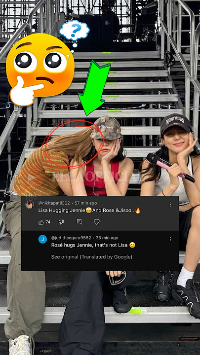 WHO HUGGED JENNIE, LISA OR ROSÈ?  🧐🤔 #lisa #jennie #rose