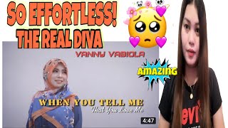 Vanny Vabiola  When You Tell Me That You Love Me cover By Diana Ross